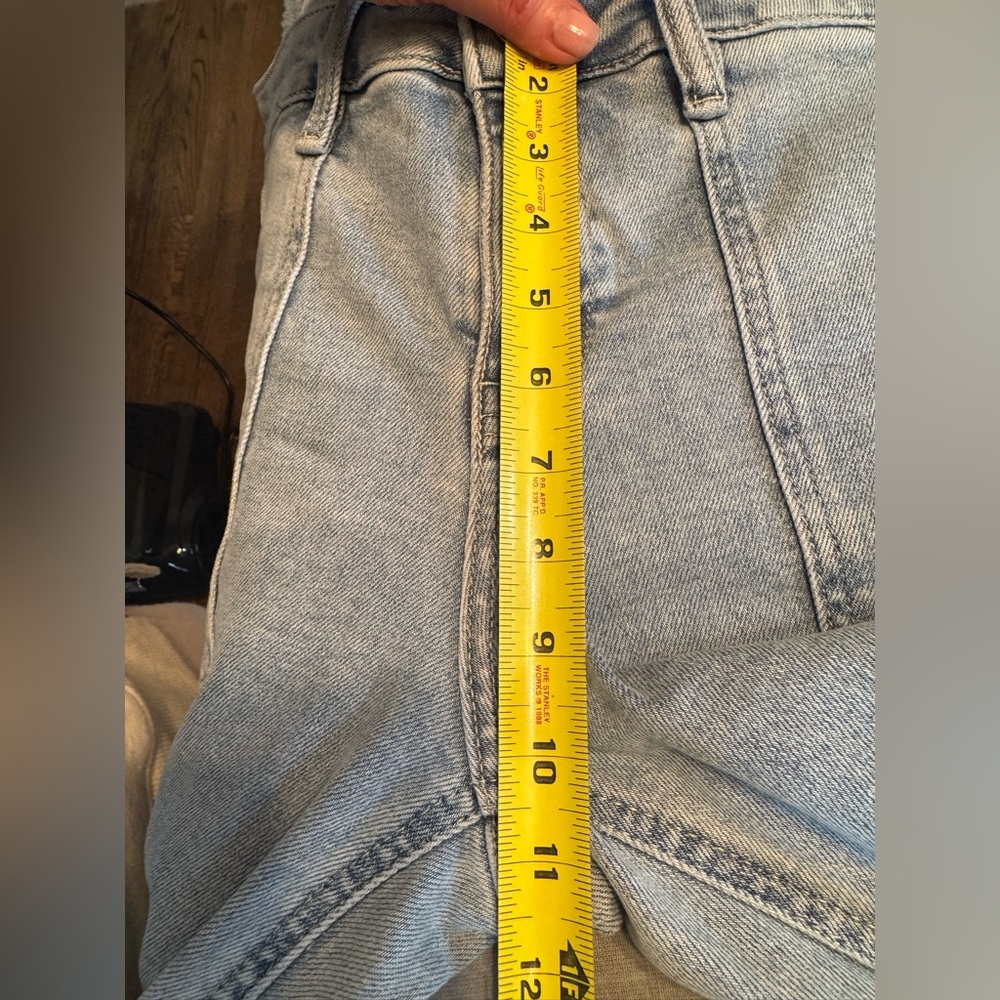 Lovervet by Vervet Cargo Pocket Wide Leg Jeans Size 28 - Picture 6 of 7